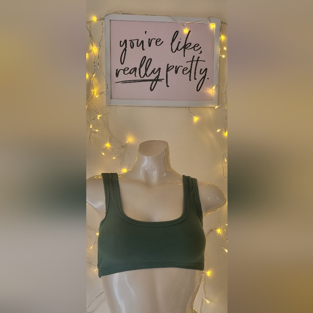 Women's Green Tank Top